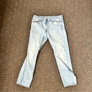 Goodfellow Men's 36×30 Total Flex Skinny
Blue Denim Jeans Light Wash